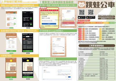 新北「跳蛙公車APP」升級 1/20開放購買2月車票