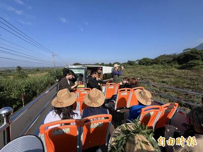 屏東沿山公路185雙層巴士1/25啟航  南北兩線嶄新視角感受景色與文化