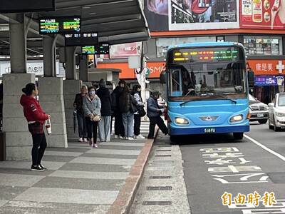 基隆公車除夕下午至初五減班 部分路線停駛