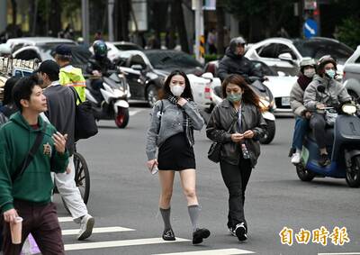 春節有強冷空氣「上看寒流」小年夜北東濕冷、除夕轉乾冷