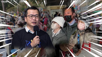 自由說新聞》直擊！罷免藍委連署站擠爆！ 民眾點名「他」轟：沒營養的存在