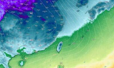 首波寒流小年夜來襲！ 颱風論壇：恐出現5至7度嚴寒低溫