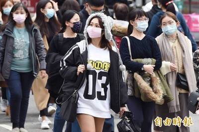 今寒流來襲越晚越冷 除夕氣溫劇降平地恐跌破5度