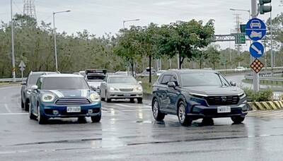 除夕宜花天氣放晴 蘇花路廊車流順暢