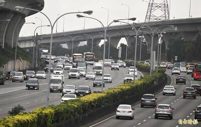 大年初四北返車潮湧現 公路局估24路段塞爆