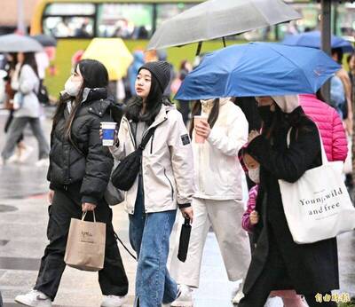 初四各地有雨「北部午後雨勢增」 今夜最低14至18度