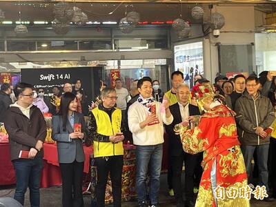 光華商場開市 蔣萬安：讓大巨蛋經濟蔓延台北市