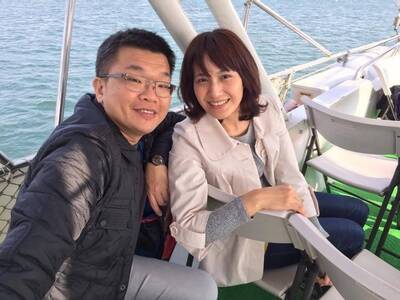 蔡其昌PO夫妻合照吸2.3萬讚 網喊會長夫人好美：撞臉這女明星