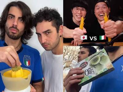 義大利千萬YTR拍片制裁「日式點心」 日網喊冤︰那是台灣麻糬！