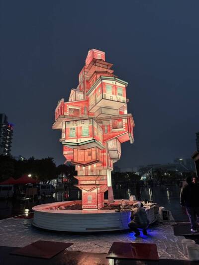 桃園台灣燈會全攻略！9米高《家》疊出台灣多元形狀