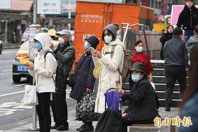 寒流發威！ 全台21縣市低溫特報 新北石碇低溫僅6.4度