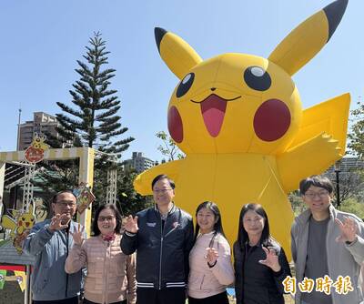 寶可夢攻占桃園台灣燈會！卡比獸、皮卡丘萌亮相 小提燈秒殺