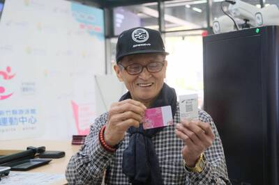 竹縣敬老卡今起擴大使用竹北國民運動中心
