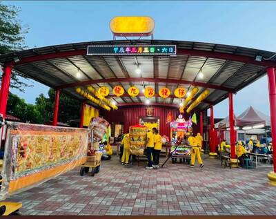 屏東天旨保龍宮連年做公益 元宵摸彩人人有獎