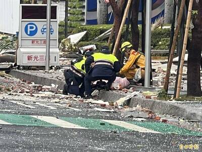 台中氣爆意外澳門旅客2死1重傷 陸委會：積極提供必要協助