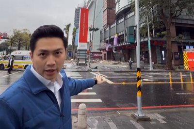 台中新光三越氣爆廖偉翔開直播 吳靜怡嗆：你是立委不是記者！