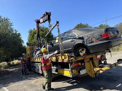 無牌廢車占用道路 台中拖吊逾3000輛