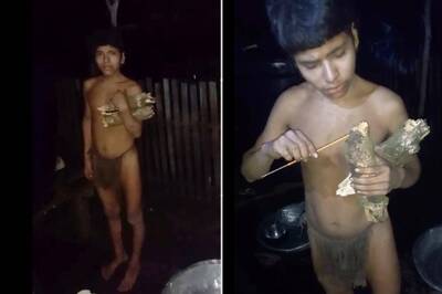 罕見現身！亞馬遜原始部落人走出雨林 隔天火速送回部落