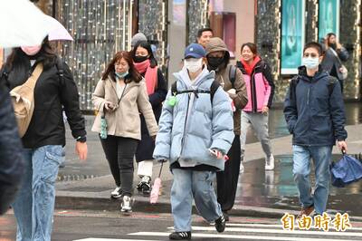 注意！北部高溫今驟降8度 大陸冷氣團本週分兩波南下