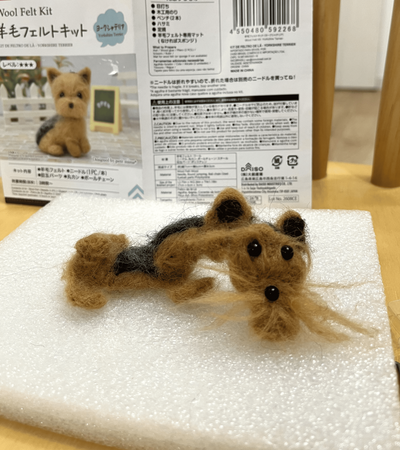 日本人妻編織可愛羊毛氈 「超狂成品」嚇壞老公、笑翻近千萬人