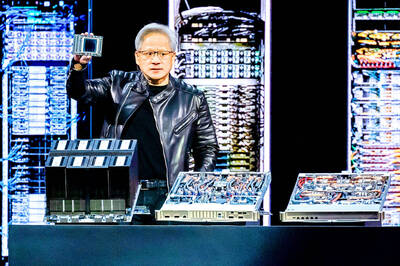《TAIPEI TIMES》Nvidia seeking to expand its AI lead with robots
