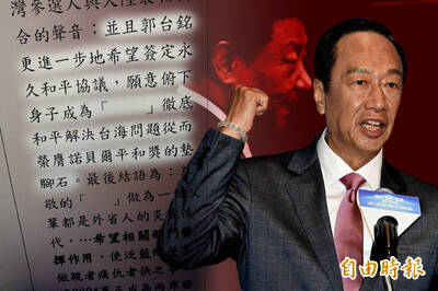 張顯耀涉《反滲透法》起訴書曝光！郭台銘曾上書習近平「願意俯下身子成為墊腳石」