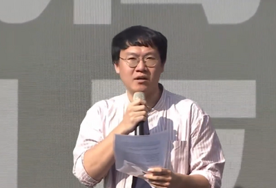 糗！白營邀宣講 他上台轟吳春城最壞示範