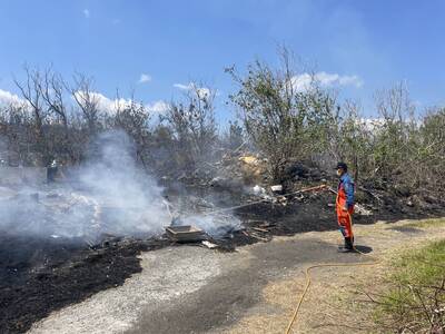清明前又傳「火烤祖先」 屏東消防局：若逮到「放火罪」送辦