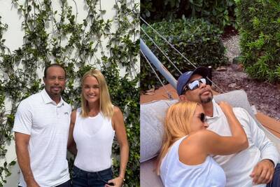 高球傳奇老虎伍茲公開戀情！認愛川普前媳婦 熱戀至少一年