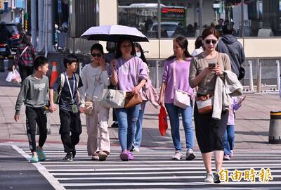 西半部高溫上看31度  週五變天轉濕冷