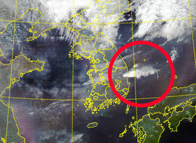 衛星也看得到！南韓山火蔓延  煙霧雲團飄向東海岸