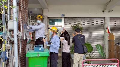 日租套房潛藏公安危機 中市府強制斷水斷電處分
