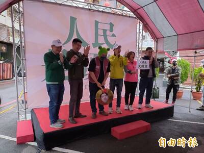 一定要罷免！台中西區「人民是頭家」宣講 痛批藍白聯手欺侮台灣人