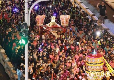 大甲媽祖遶境4/4起轎 中華電信首度啟用低軌衛星行動車同行