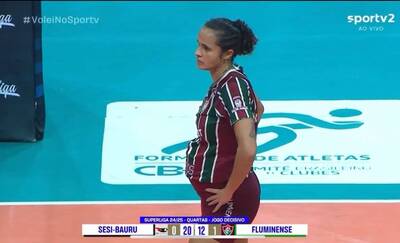 懷孕6個月仍上場 巴西女排選手：每位女性都有無限潛能