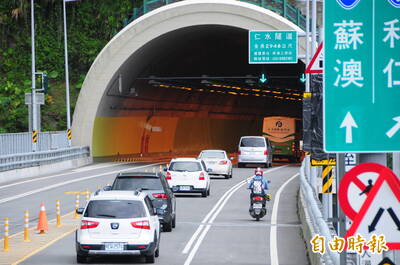 蘇花改長隧道首次 中仁隧道4/30試辦開放普通重機