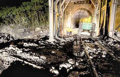 台鐵北迴線隧道內淹損比想像嚴重 預估5/24恢復雙線通行