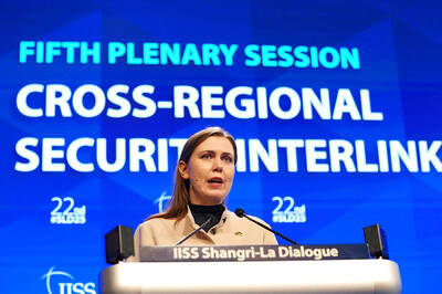 《TAIPEI TIMES》 Ukraine consequential for Taiwan, Sakaliene says