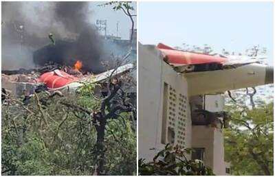 傳機上105人傷亡！ 印航客機殘骸卡民宅屋頂 地面12人遭波及身亡
