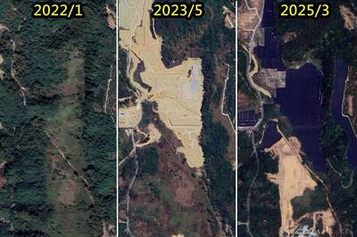 Google地球揭大樹光電案開發歷史 山林消失過程令人震驚
