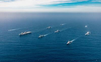 英航艦威爾斯親王號打擊群 8月訪日靠港
