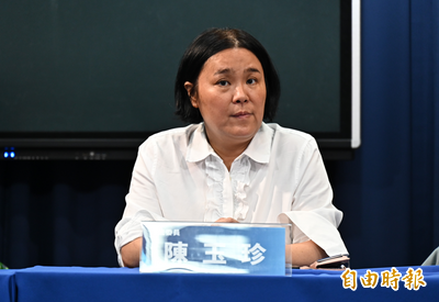 被問到中國國台辦「聲援反罷免」？  陳玉珍頓時當機結巴......