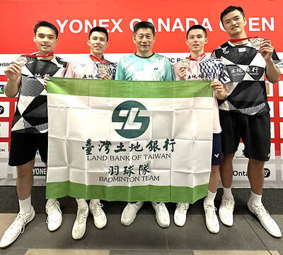 《TAIPEI TIMES》Lee twins clinch men’s doubles title in all-Taiwanese Canada Open final