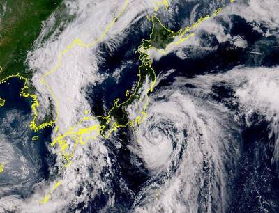 「百合」颱風今將掠過日本關東  不排除明登陸北海道