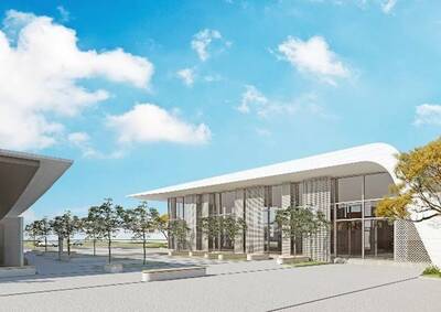 超美完工圖曝光！國道1號新營服務區賣場改建 2030年啟用