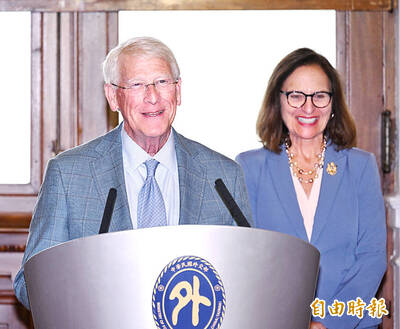 《TAIPEI TIMES》 US senator expects joint arms efforts