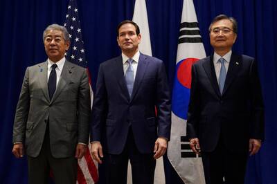 破壞穩定活動！美日韓外長：對台海局勢感到擔憂