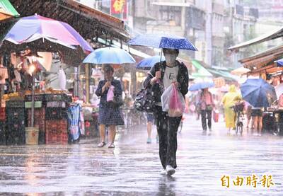 樺加沙甩尾！今花東高屏持續豪雨 北部午後有雷陣雨
