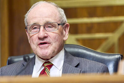 《TAIPEI TIMES》 US senator to propose bill to deter Beijing