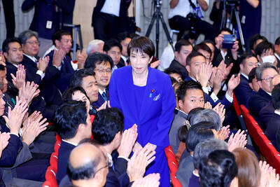 《TAIPEI TIMES》 Deeper Japan ties under Takaichi urged